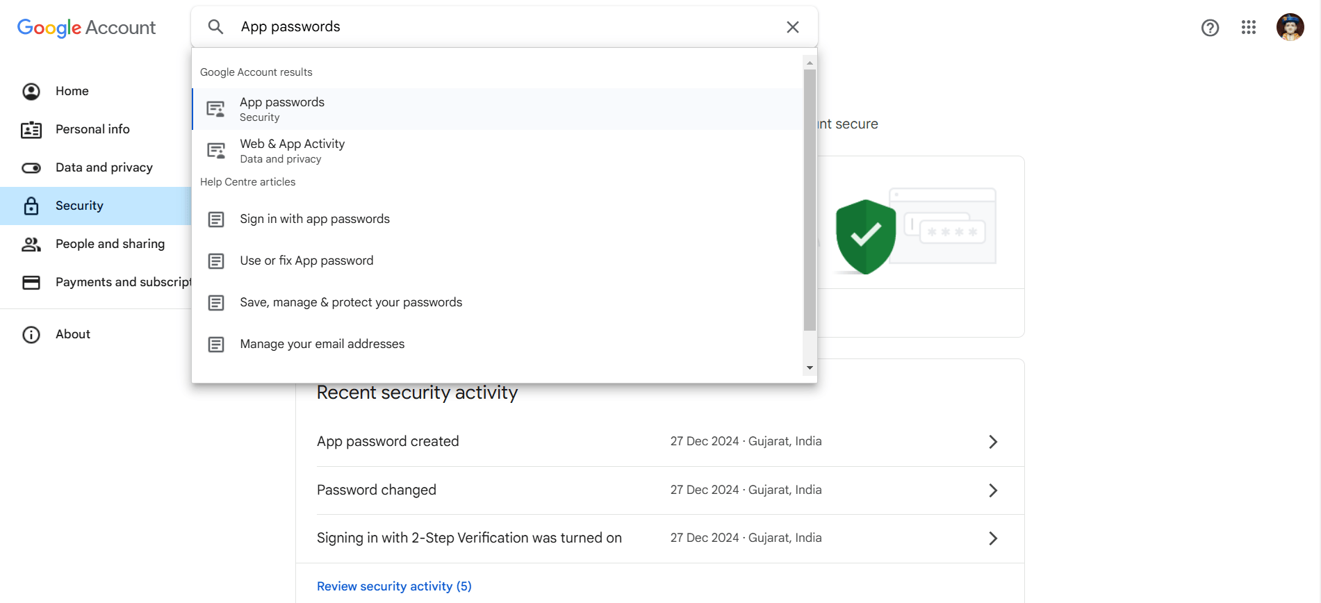 Email Configuration