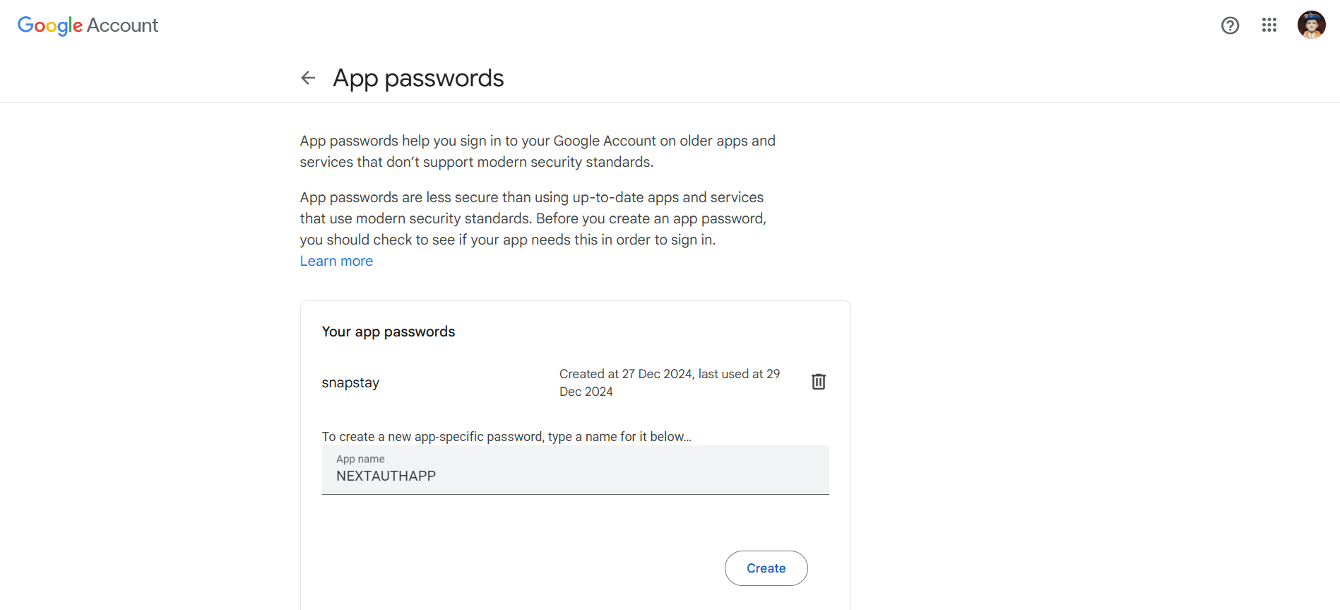 Email Configuration